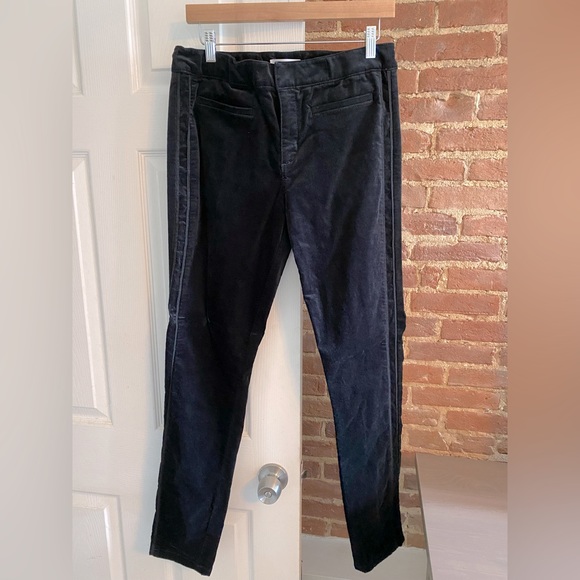 Loft Modern Velvet Tuxedo Pants - Picture 3 of 11